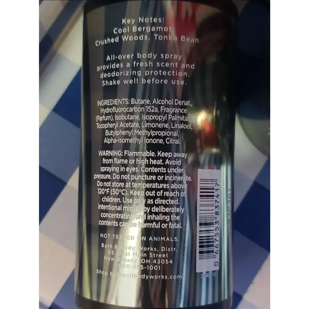 BBW Steel Mens Collection Body Sprays - Set of 2